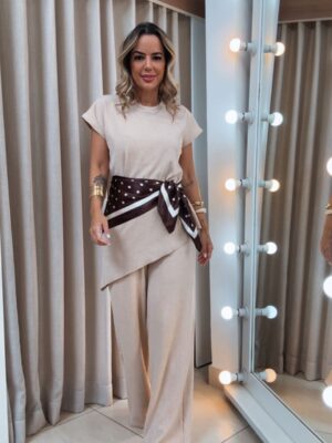 Conjunto Anaruga Lorena Nude - Thati Garuti Store