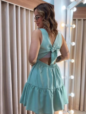 Thati Garuti Store - Vestido Macaquinho Virgínia Verde